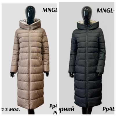 НОВИНКА! Зимове довге пальто 321