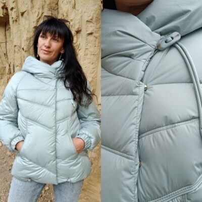 Зимова коротка куртка 350